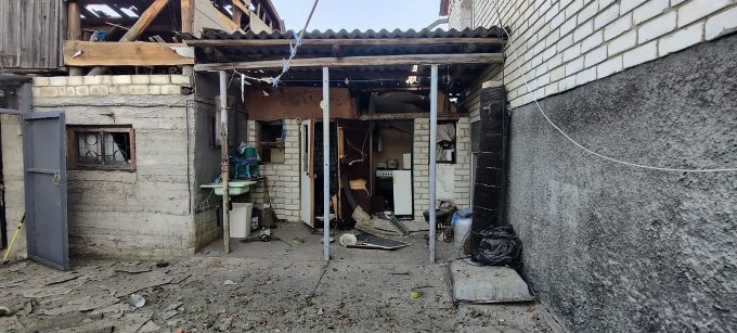 Наслідки обстрілів населених пунктів Харківщини